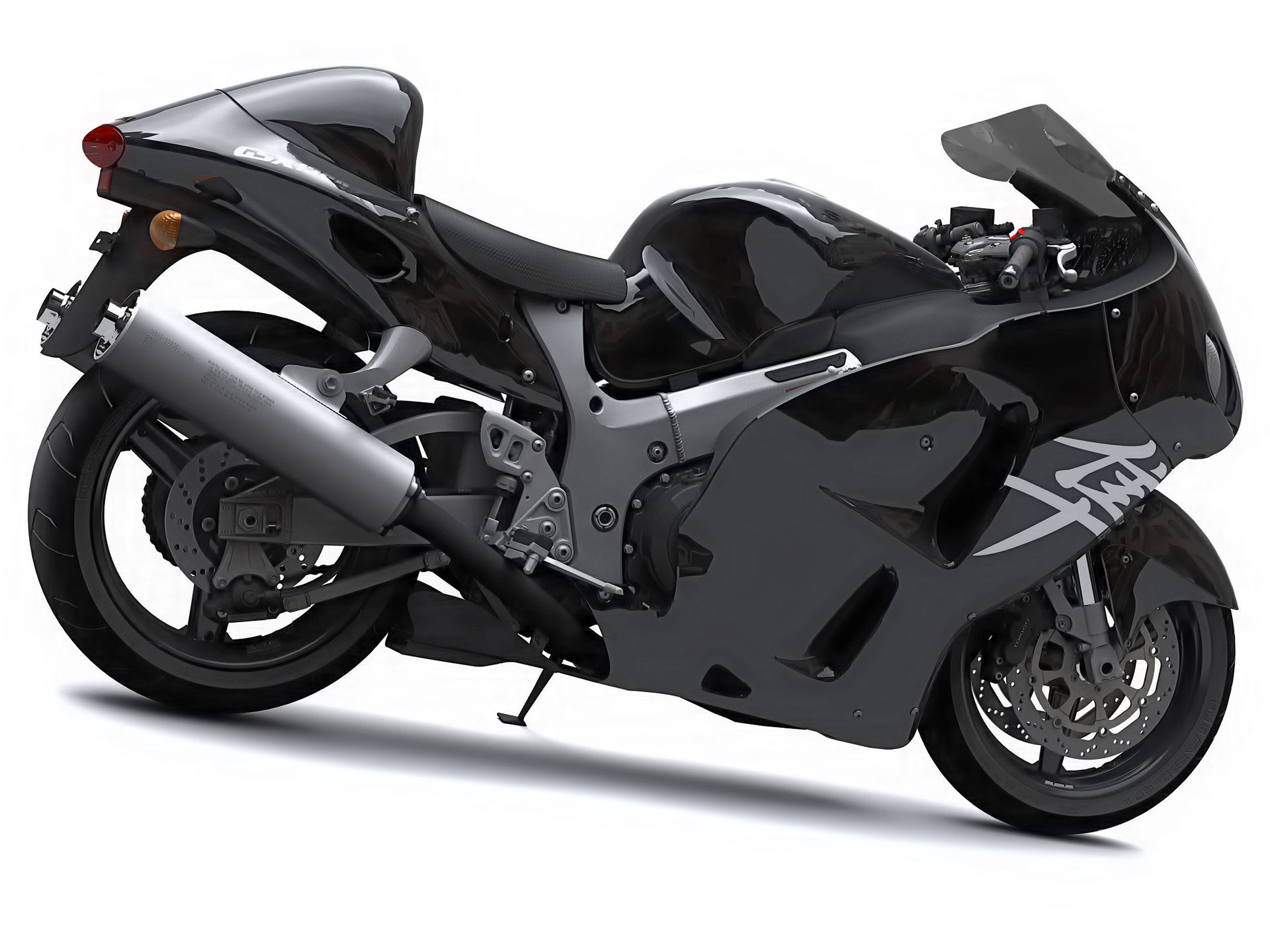 Suzuki Hayabusa Pure Black124928603